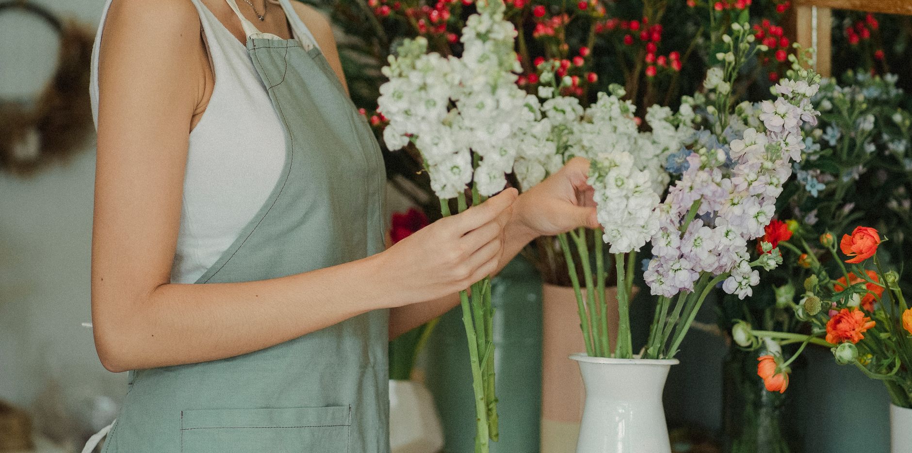 Fleuriste équipe à Annecy